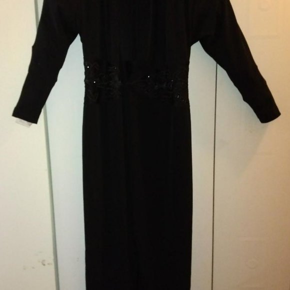 AUTHENTIC 1940's EVENINGWEAR - A Cloak Dress - Picture 1 of 9